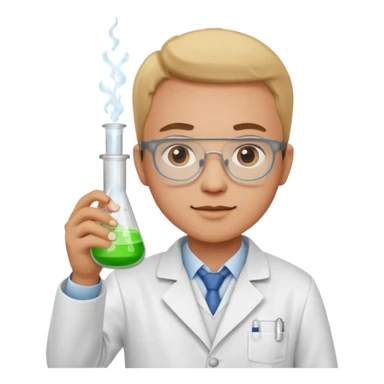scientist sticker