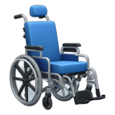 Blueberry wheelchair sticker