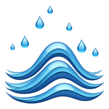 spell out the word wavy sticker