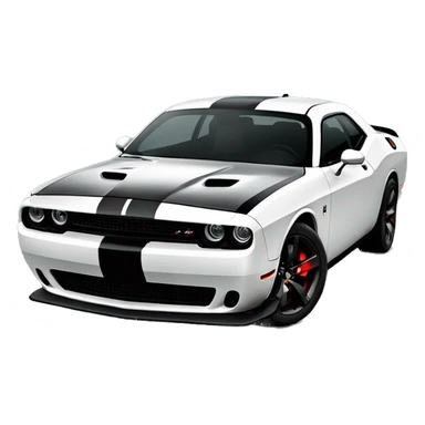 Dodge challenger SRT hellcat  sticker
