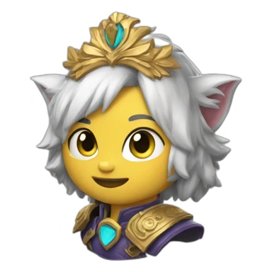 Zaza Royale from battle kitty sticker