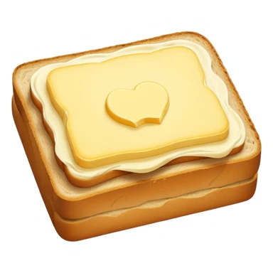  butter on bread sticker