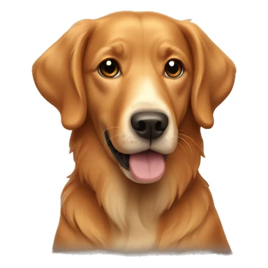 dog  ginger retriever sticker