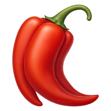 pointy red pepper sticker