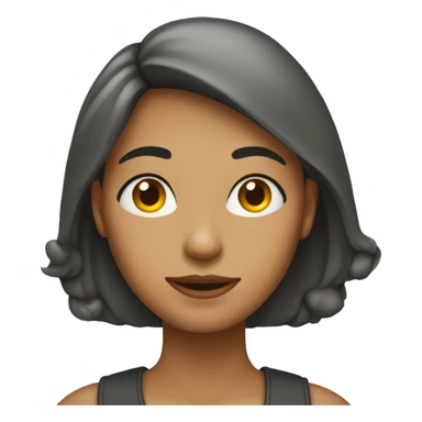 femme qui a une idée soudaine sticker