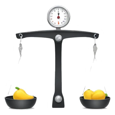 Body weight scale sticker