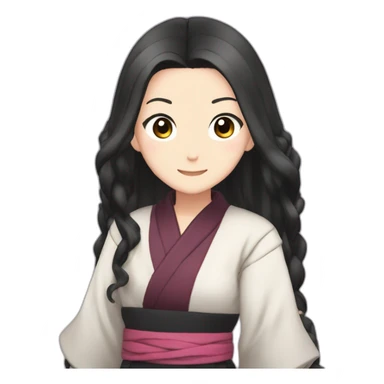 nezuko kamado sticker