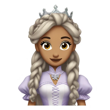 ariana grande princesa em wicked sticker