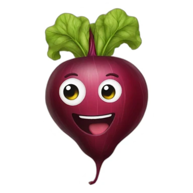 happy beet sticker