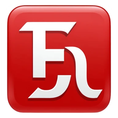 The Letters “fall risk” on a red square sticker