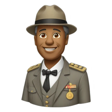 président de madagascar sticker