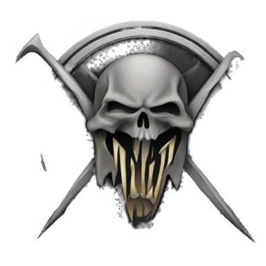 m of metallica band logo sticker