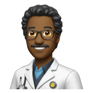 Doc black to the futur sticker