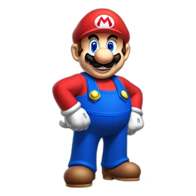 Yoshy super mario gigante sticker