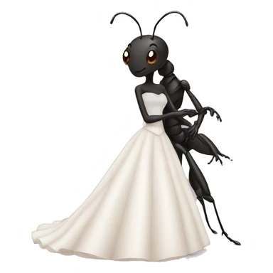 Ant, married sticker