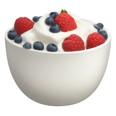 Yoghurt bowl sticker