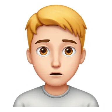 Confused person looking around or behind them sticker