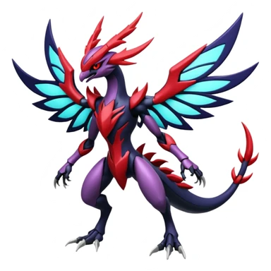 Yveltal-Bisharp-Darkrai-Genesect-Lunala-Vikavolt-fusion sticker