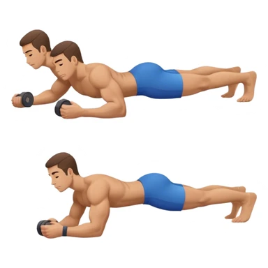 side-view guy lying down weighted glute-bridges sticker