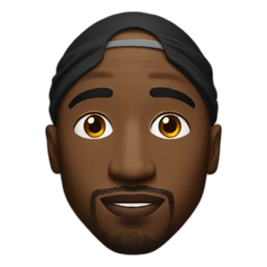 tupac shakur sticker