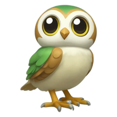 Pokémon rowlet sticker