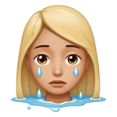 avec des larmes  sticker