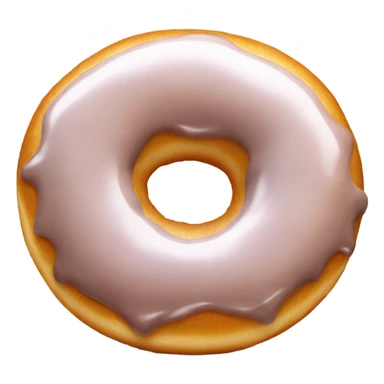 Glazed donut sticker