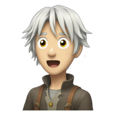 Howl from howls moving castle sticker