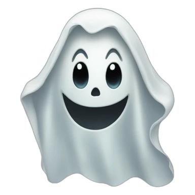terrifying ghost sticker