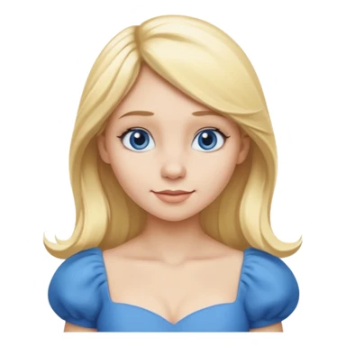 Smurfette sticker