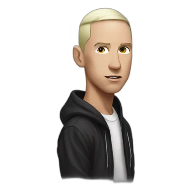 Eminem with Proof sticker