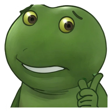 Ein Emoji der süß guckt mit Herzen um ihn herum sticker