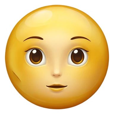 Venus is a round planet realistically sticker