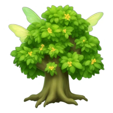 Tree fairies sticker