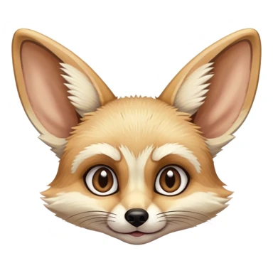 confused fennec sticker