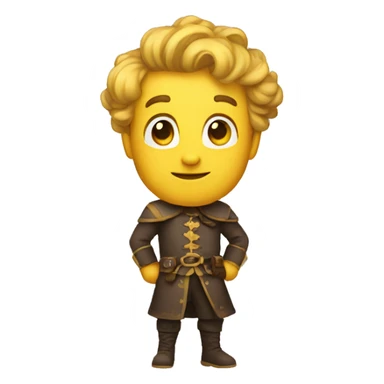 personnage malicieux sticker