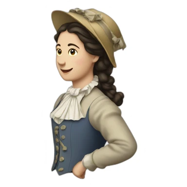 French Marianne sticker