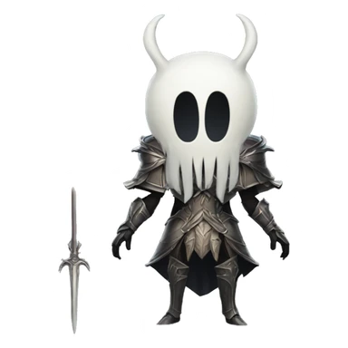 The pale king from hollow knight sticker
