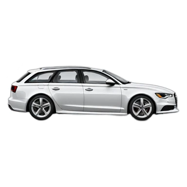 audi a6 sticker