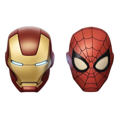 Iron man and et spider man sticker