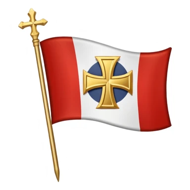 templar x gods of olympus x staff badge flag sticker