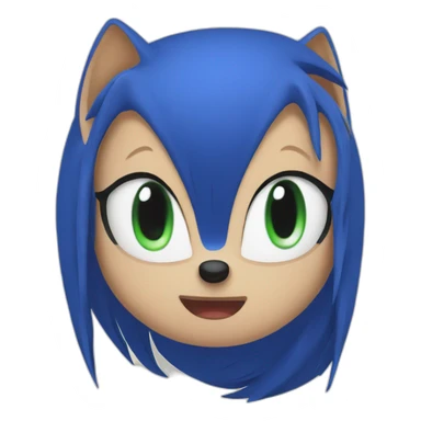 Pregnant sonic sticker