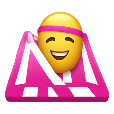 Don’t crash out sign pink  sticker