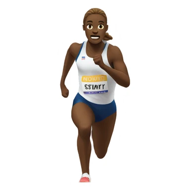 Track and field  sticker