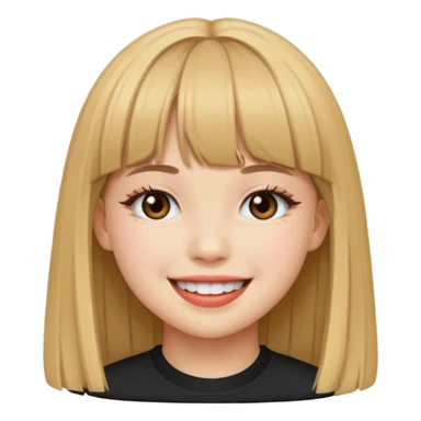 Lalisa emojisi sticker