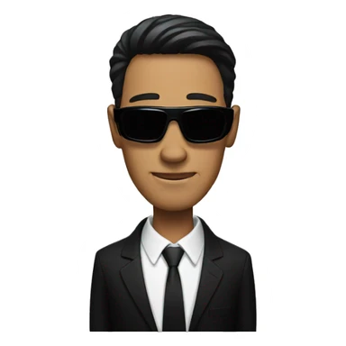 Men in black sticker