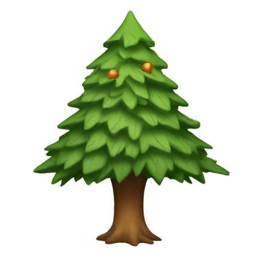 christmas tree that is missing leaves and looks dead sticker