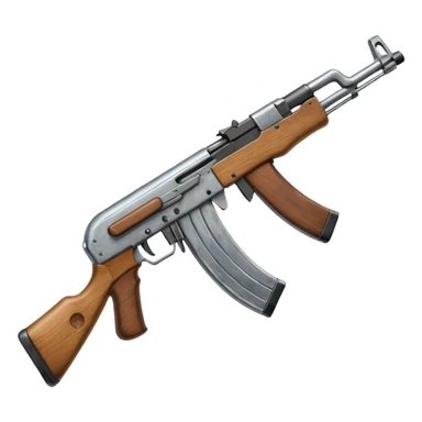 Realistic akm 47 sticker