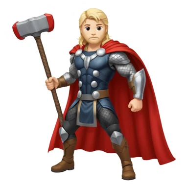 Thor full body sticker