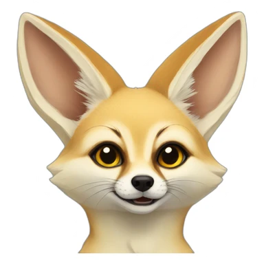 Algerian fennec sticker
